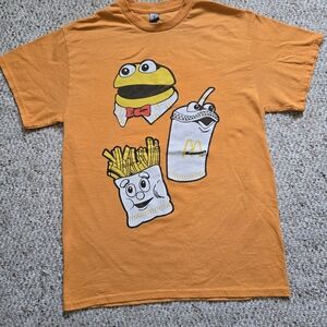 Orange McDonald's Graphic T-Shirt